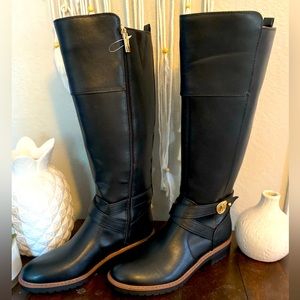 Womens Size 8 Tommy Hilfiger Knee High Boots (Black)